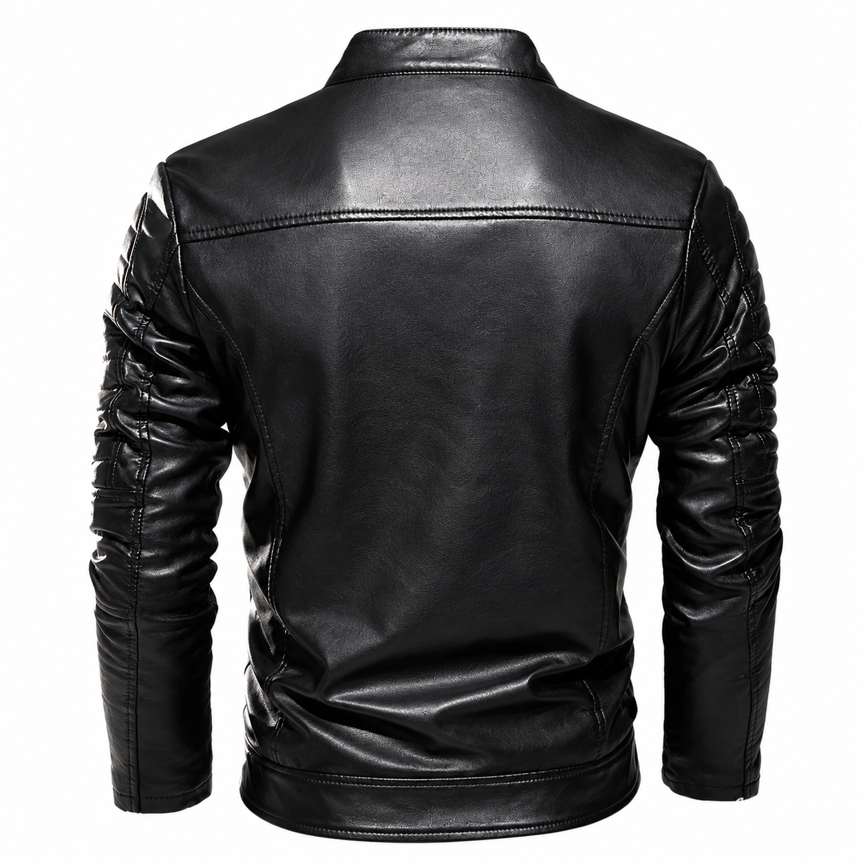 Jaqueta Masculina de Couro Slim - Maverick