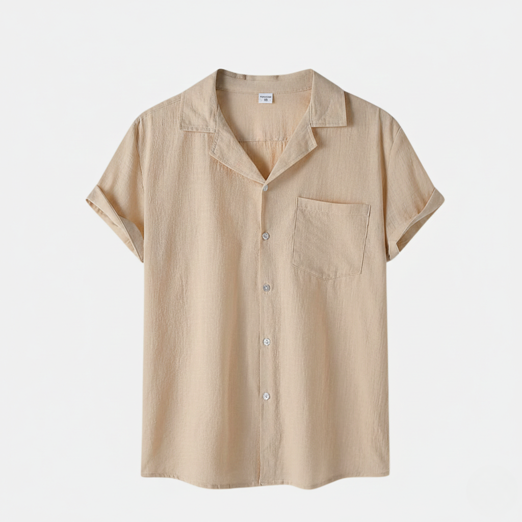 Camisa Casual Masculina – Linho Portofino
