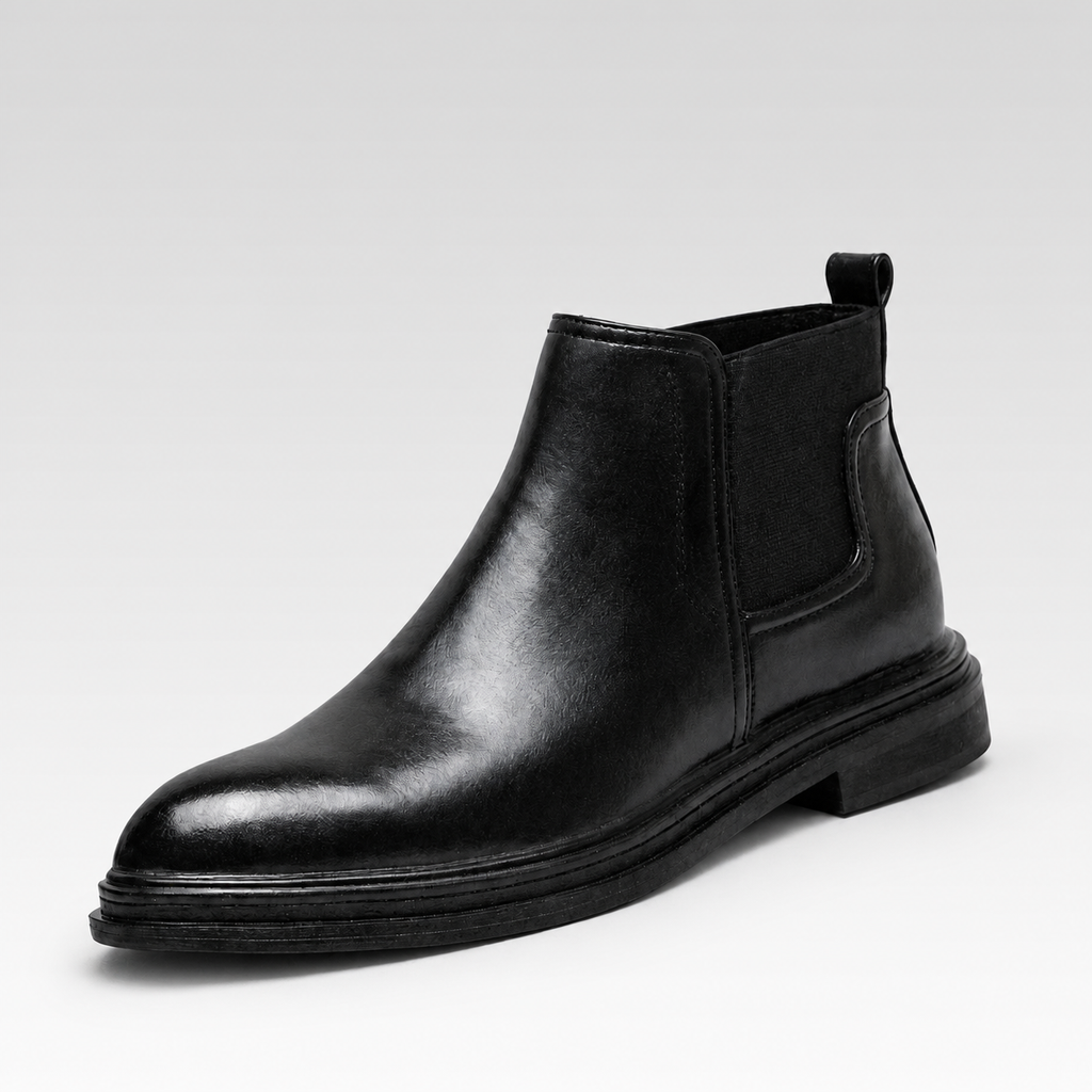 Bota Chelsea Masculina - Brennero — fundo cinza Rivello