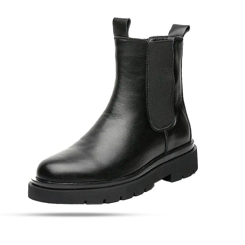 Bota Chelsea Masculina Cano Alto - Cortina - Preto - foto 6