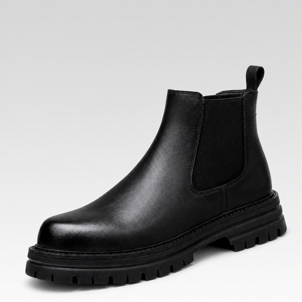 Bota Chelsea Masculina Tratorada - Sestriere — fundo cinza Rivello