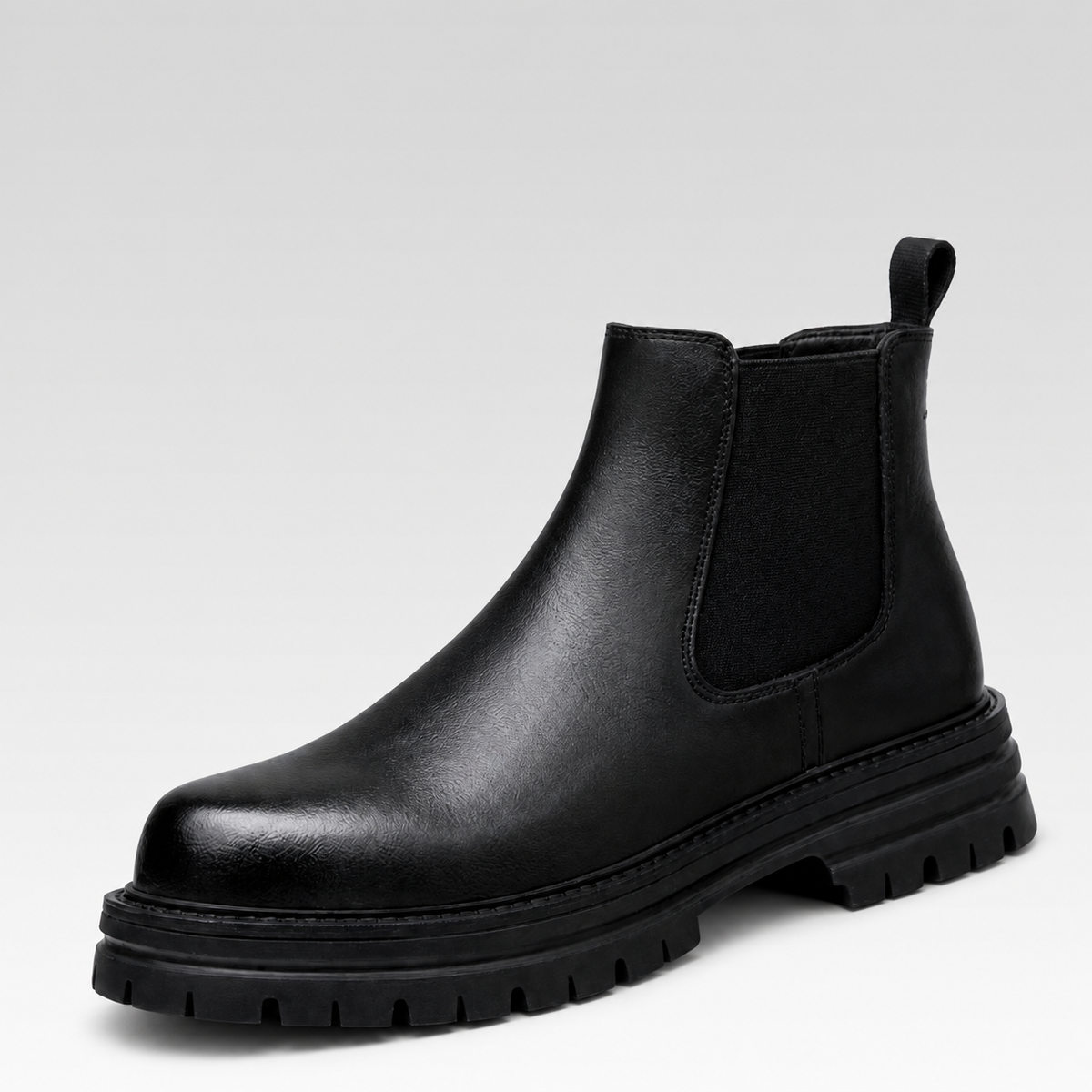 Bota Chelsea Masculina Tratorada - Sestriere — fundo cinza Rivello