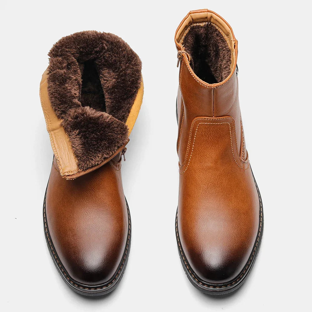 Bota Masculina de Couro Forrada - Dolomiti - foto 11
