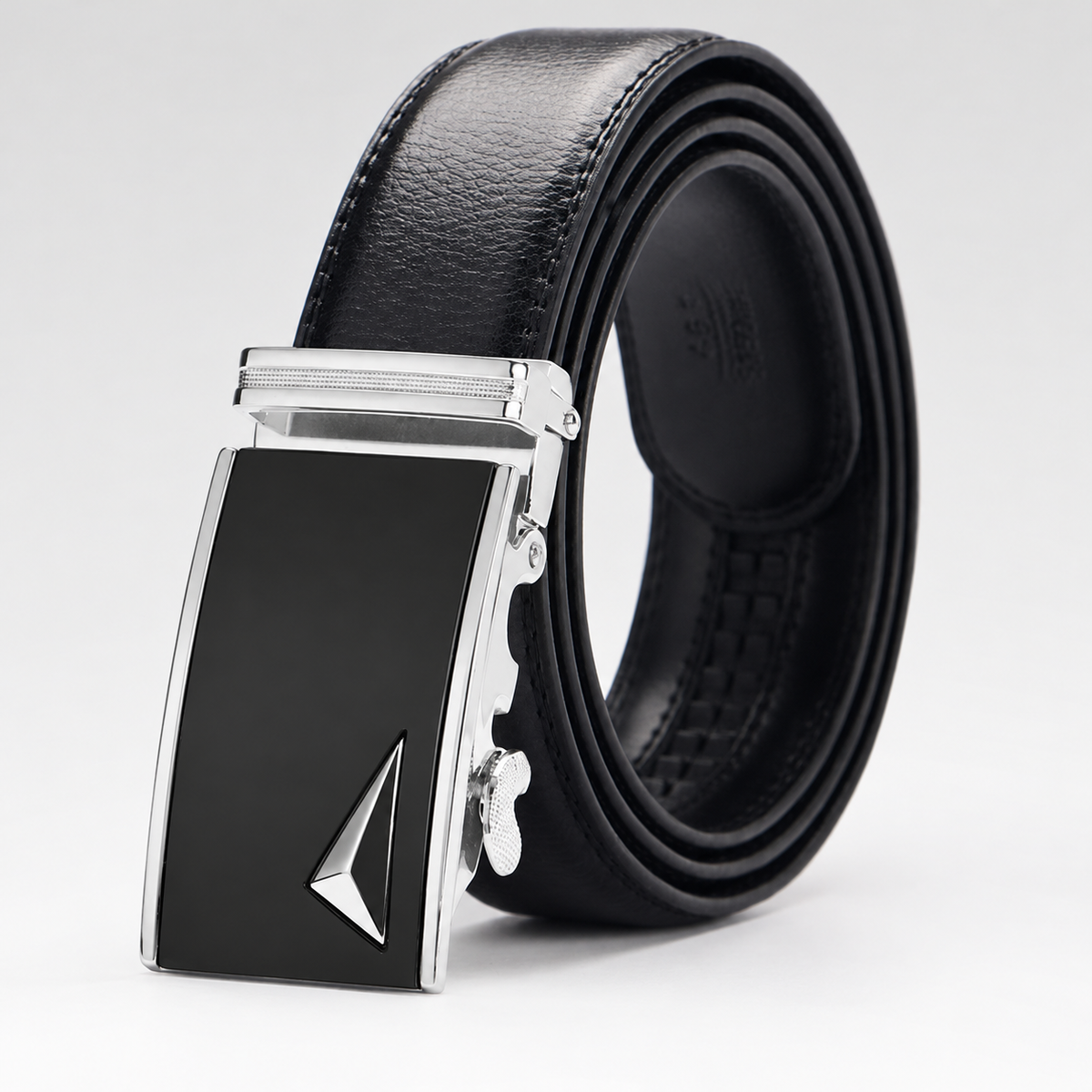 Cinto Masculino de Couro - Altivo — fundo cinza Rivello