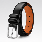 Cinto Masculino de Couro - Classy — fundo cinza Rivello