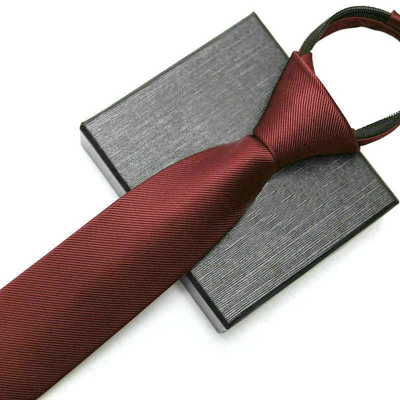 Gravata Masculina 1200 Fios - Genova - cor Marsala