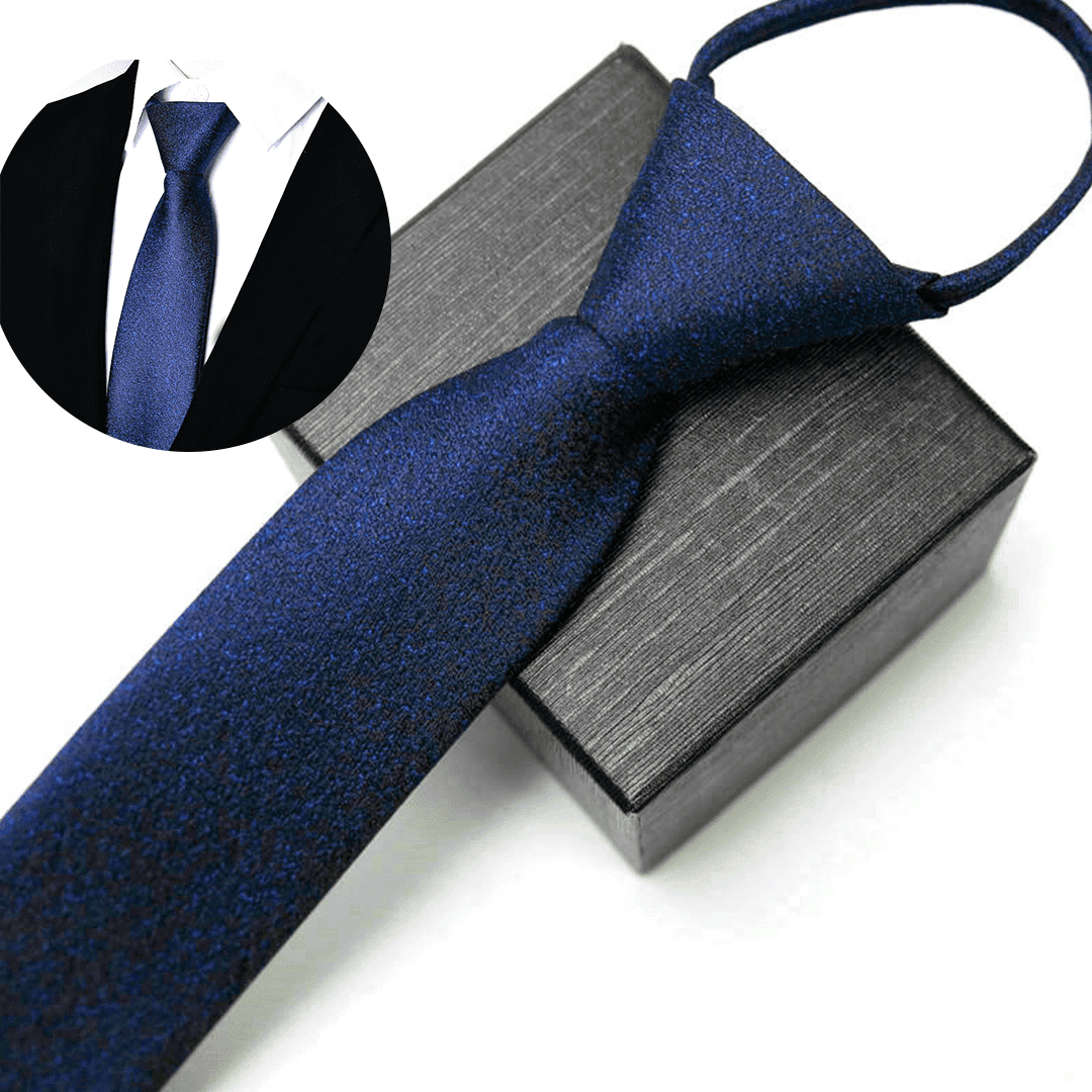 Gravata Masculina Slim - Parma - cor Azul