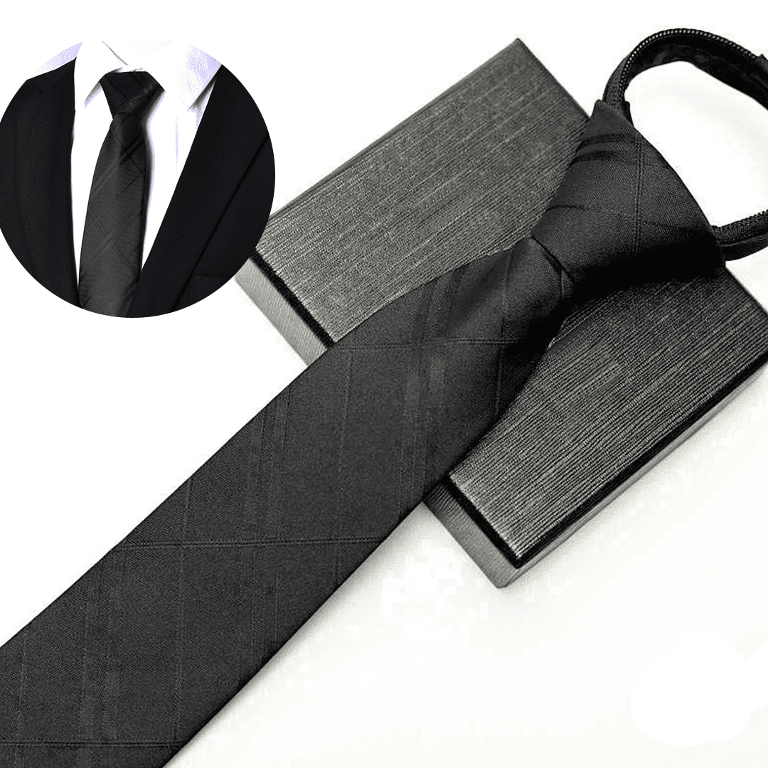 Gravata Masculina Slim - Parma - cor Preta
