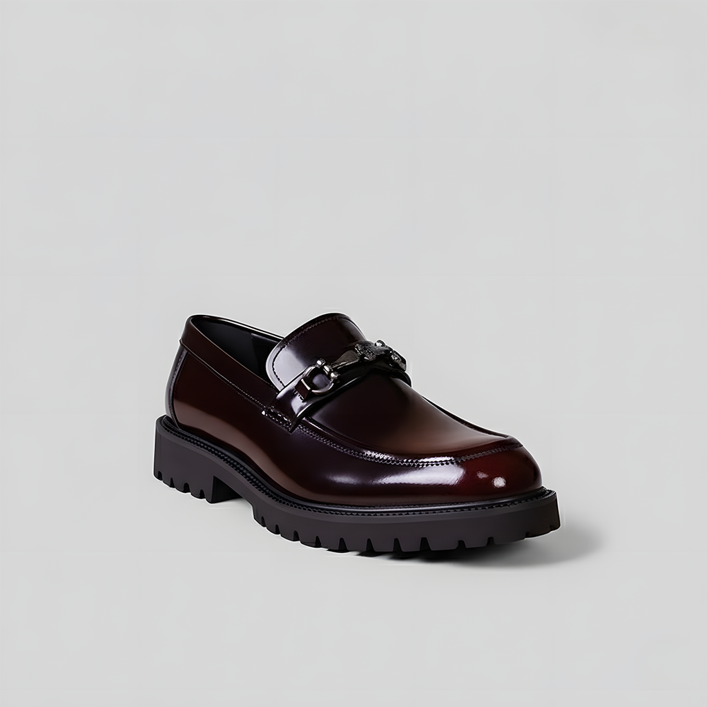 Loafer Masculino de Couro - Benedetti - Vinho - foto 8
