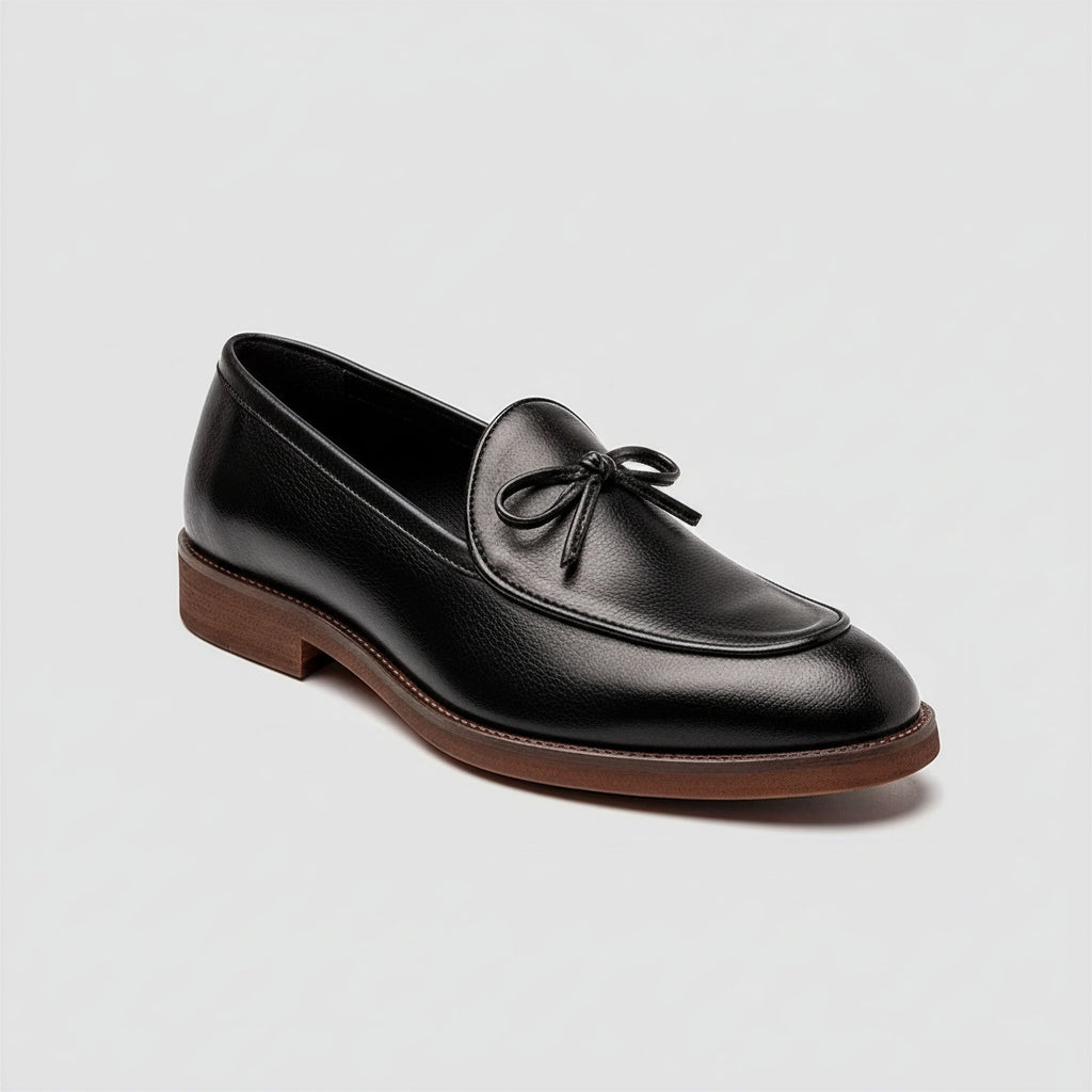 Loafer Masculino de Couro - Lorenzi - Preto - foto 8