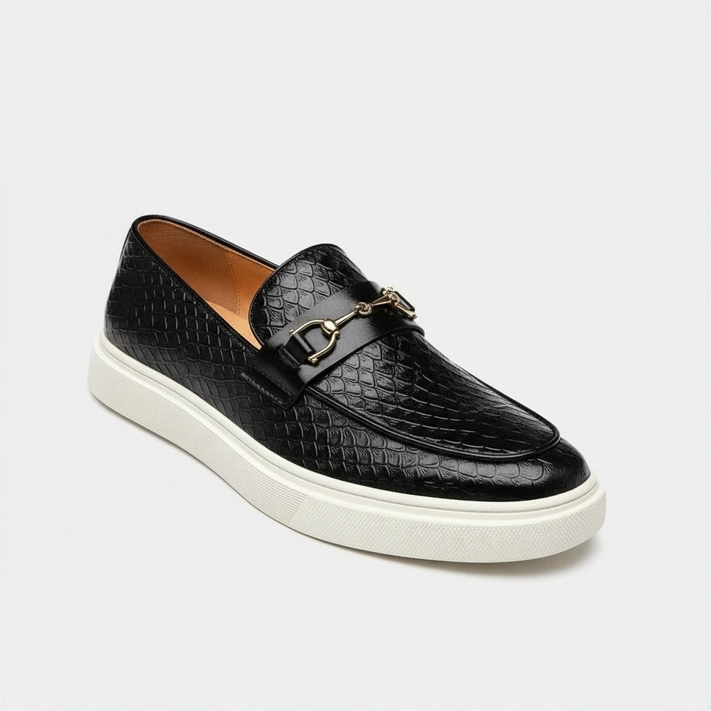 Loafer Masculino de Couro - Medici - Preto - foto 8
