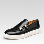 Loafer Masculino de Couro - Orsini — fundo cinza Rivello