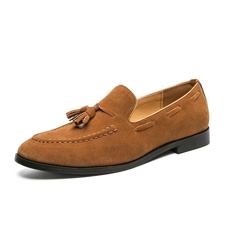 Mocassim Masculino de Camurça - Positano - Marrom - foto 7