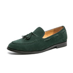 Mocassim Masculino de Camurça - Positano - Verde - foto 10