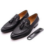 Mocassim Masculino de Couro - Bellagio - Preto - foto 8