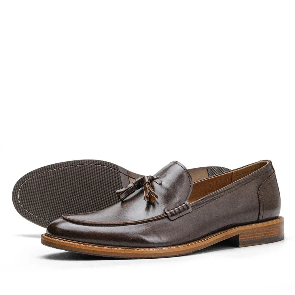 Mocassim Masculino de Couro - Varenna - Marrom - foto 7