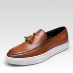 Mocassim Masculino - Pesaro — fundo cinza Rivello