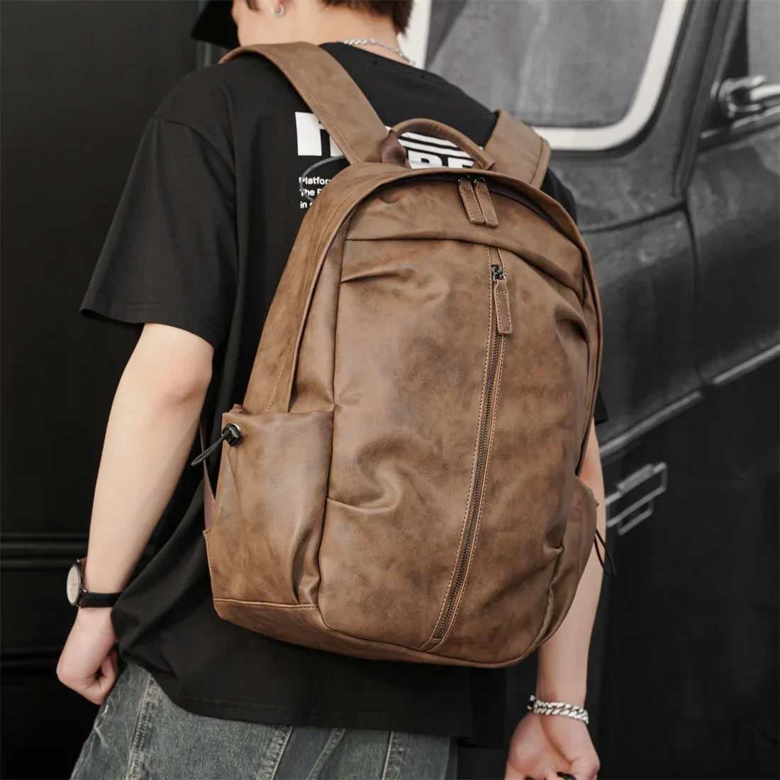Mochila Executiva em Couro - Ancona - foto 2