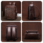 Mochila Executiva em Couro - Bergamo - foto 3
