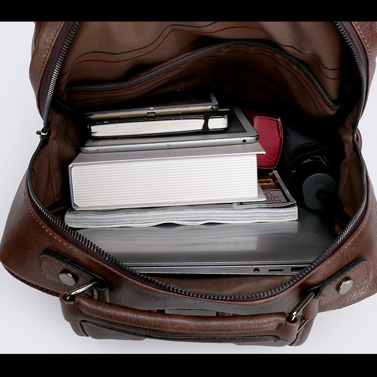 Mochila Executiva em Couro - Bergamo - foto 6