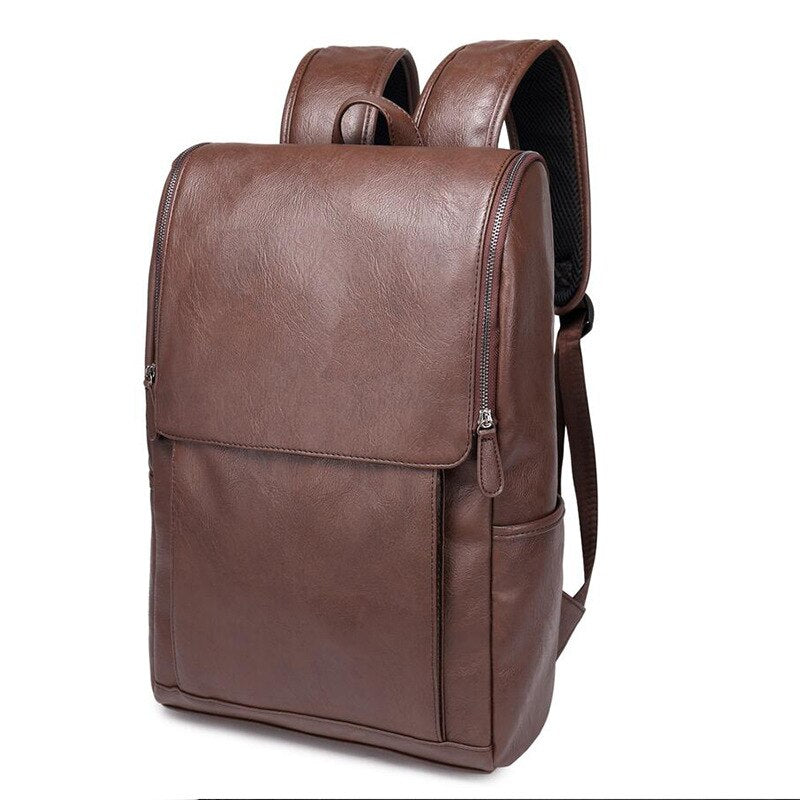 Mochila Executiva em Couro - Ostuni - Café - foto 2