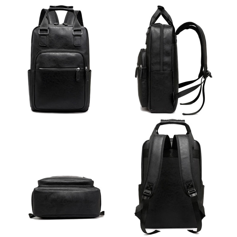 Mochila Executiva em Couro - Pavia - foto 5