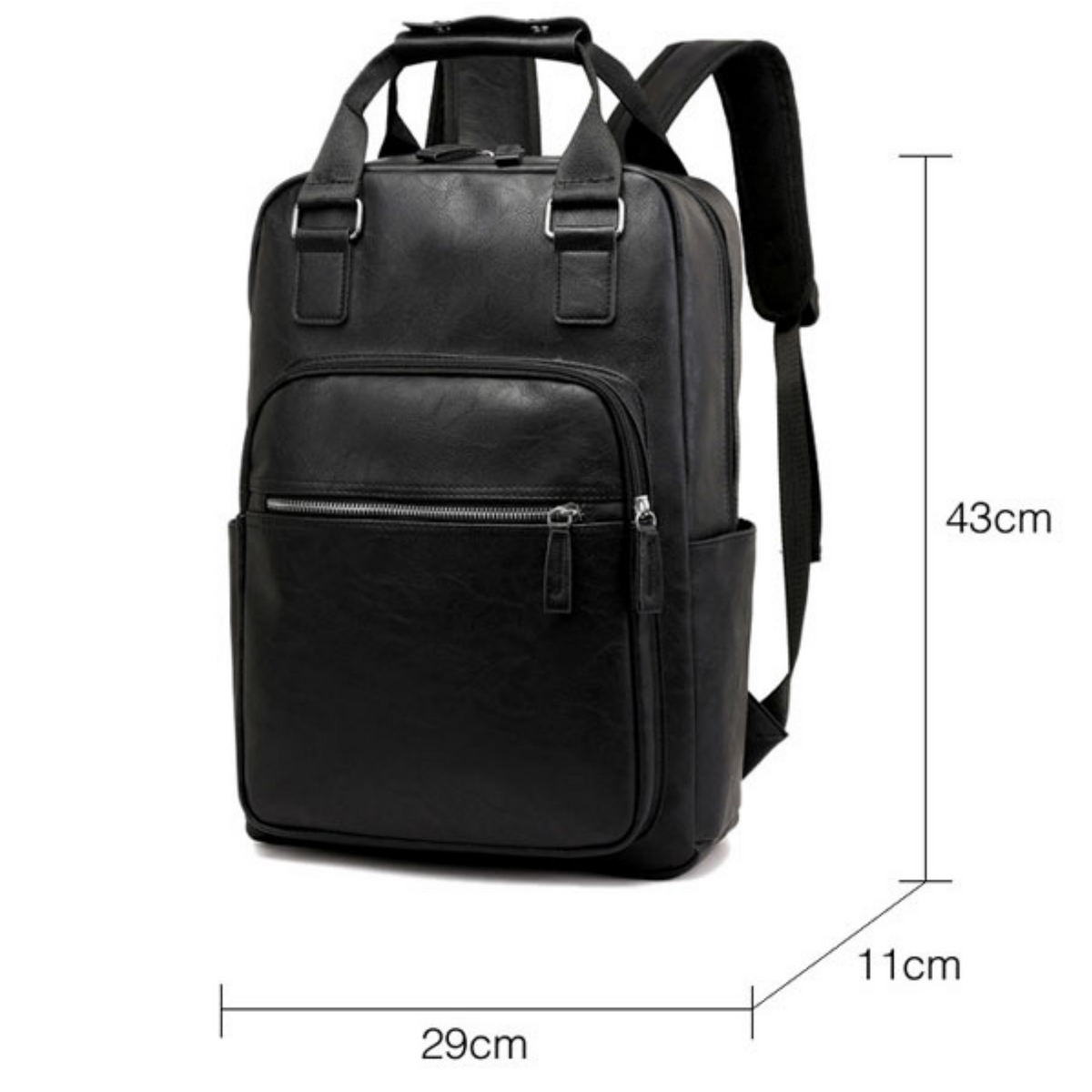 Mochila Executiva em Couro - Pavia - foto 6