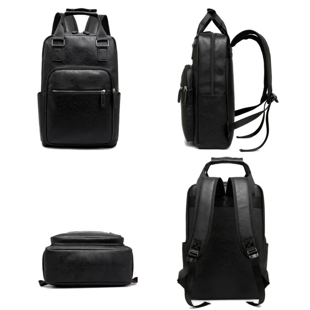 Mochila Executiva em Couro - Pavia - foto 7