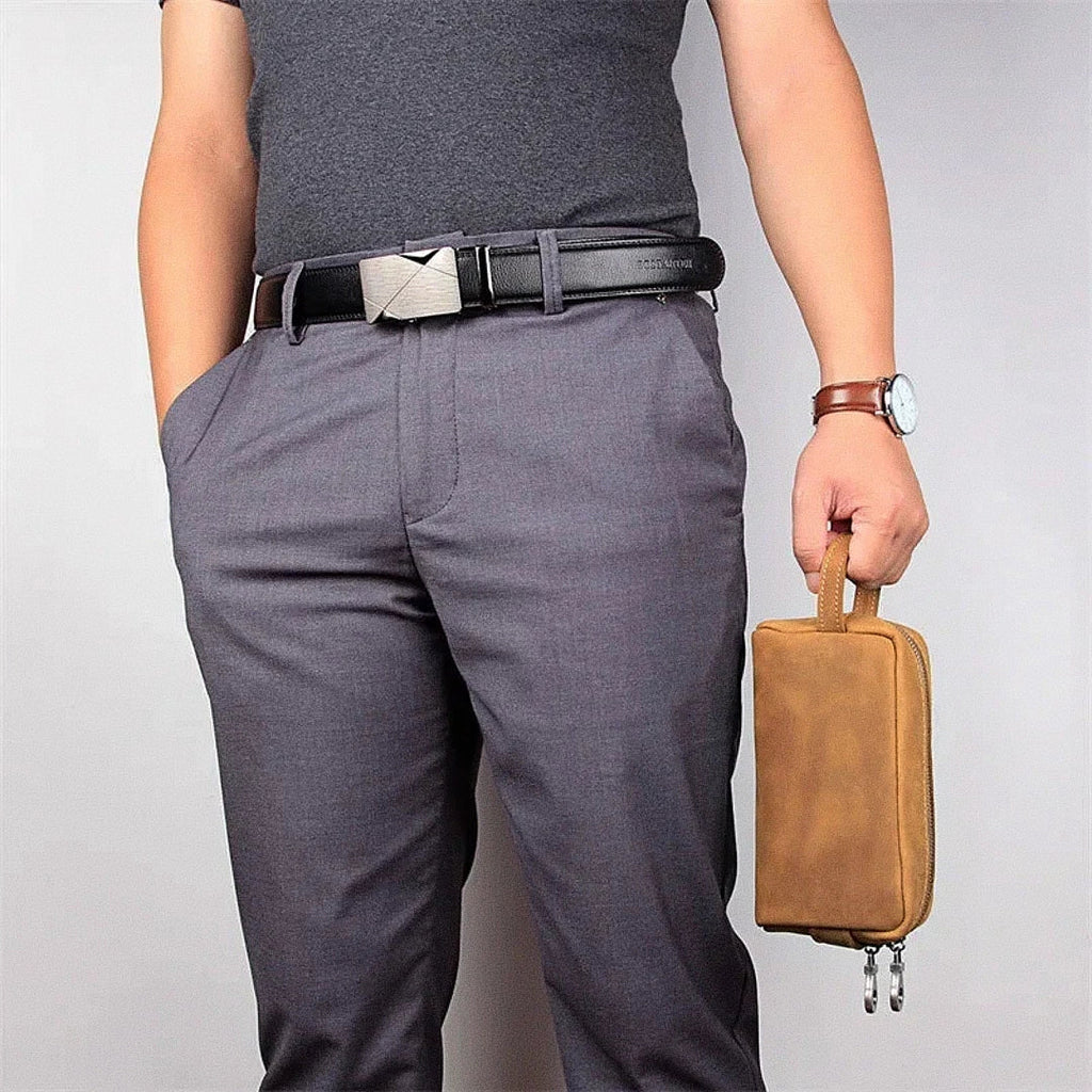 Nécessaire Masculina em Couro - Como - foto 5