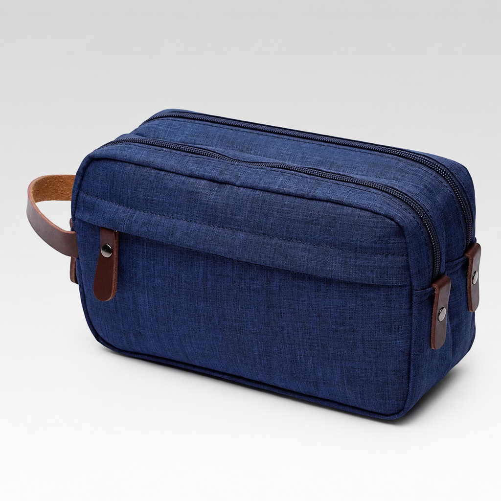 Nécessaire Masculina - Lugano — fundo cinza Rivello
