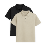 Conjunto - 2 Camisas Polos Texturizadas