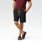 Bermuda Masculina Tirreno — fundo cinza