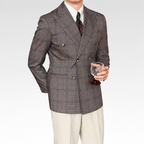 Blazer Masculino Transpassado - Palermo — fundo cinza