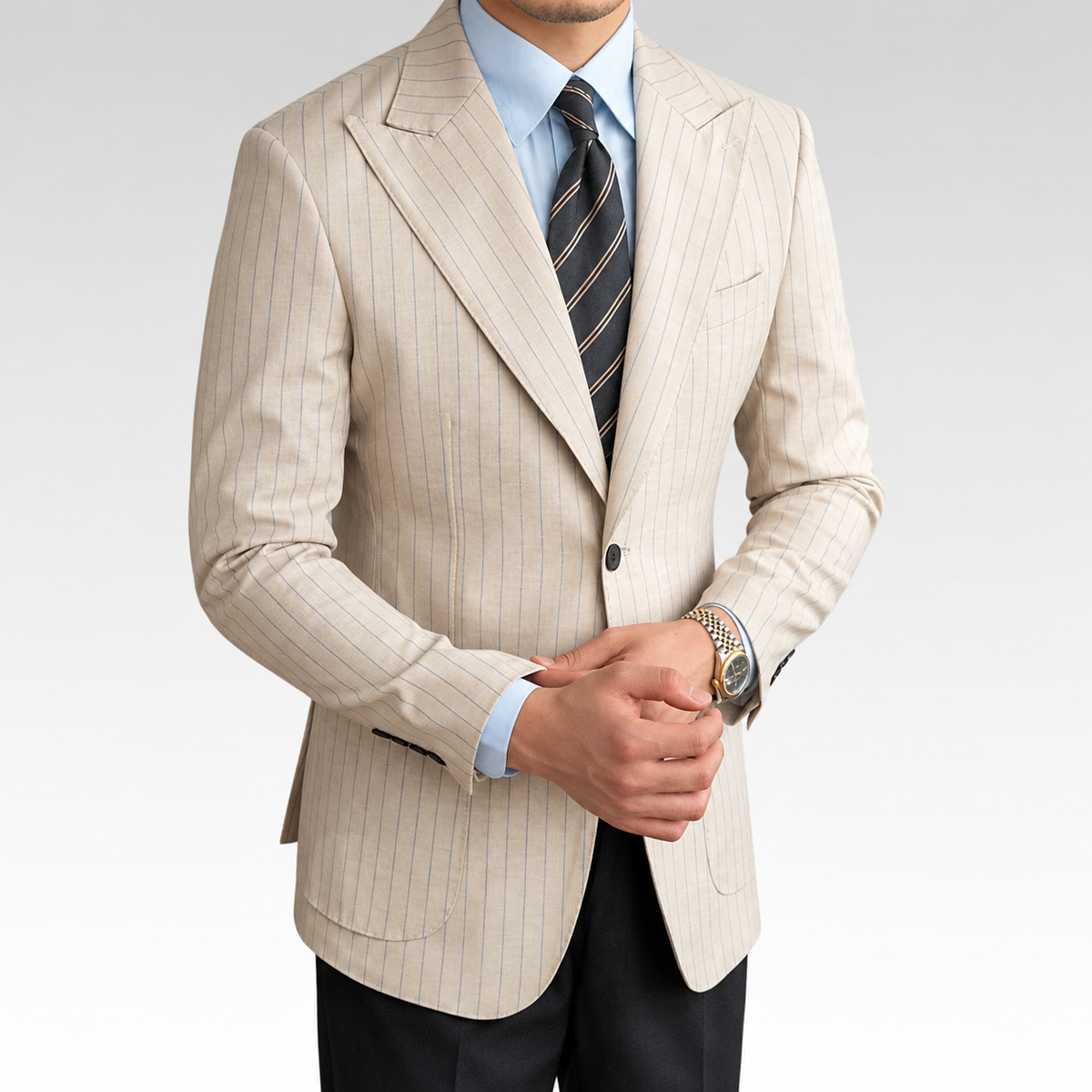 Blazer Masculino - Roma — fundo cinza