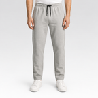 Calça Moletom Masculina - Confort — fundo cinza