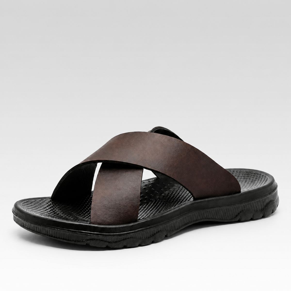 Sandália Masculina - Gaeta — fundo cinza Rivello