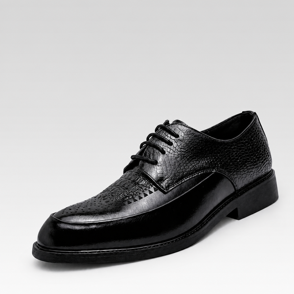 Sapato Derby Masculino - Caruso — fundo cinza Rivello