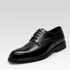 Sapato Derby Masculino - Caruso — fundo cinza Rivello