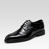 Sapato Derby Masculino de Couro - Raffaello