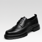 Sapato Derby Masculino de Couro - Vivaldi — fundo cinza Rivello