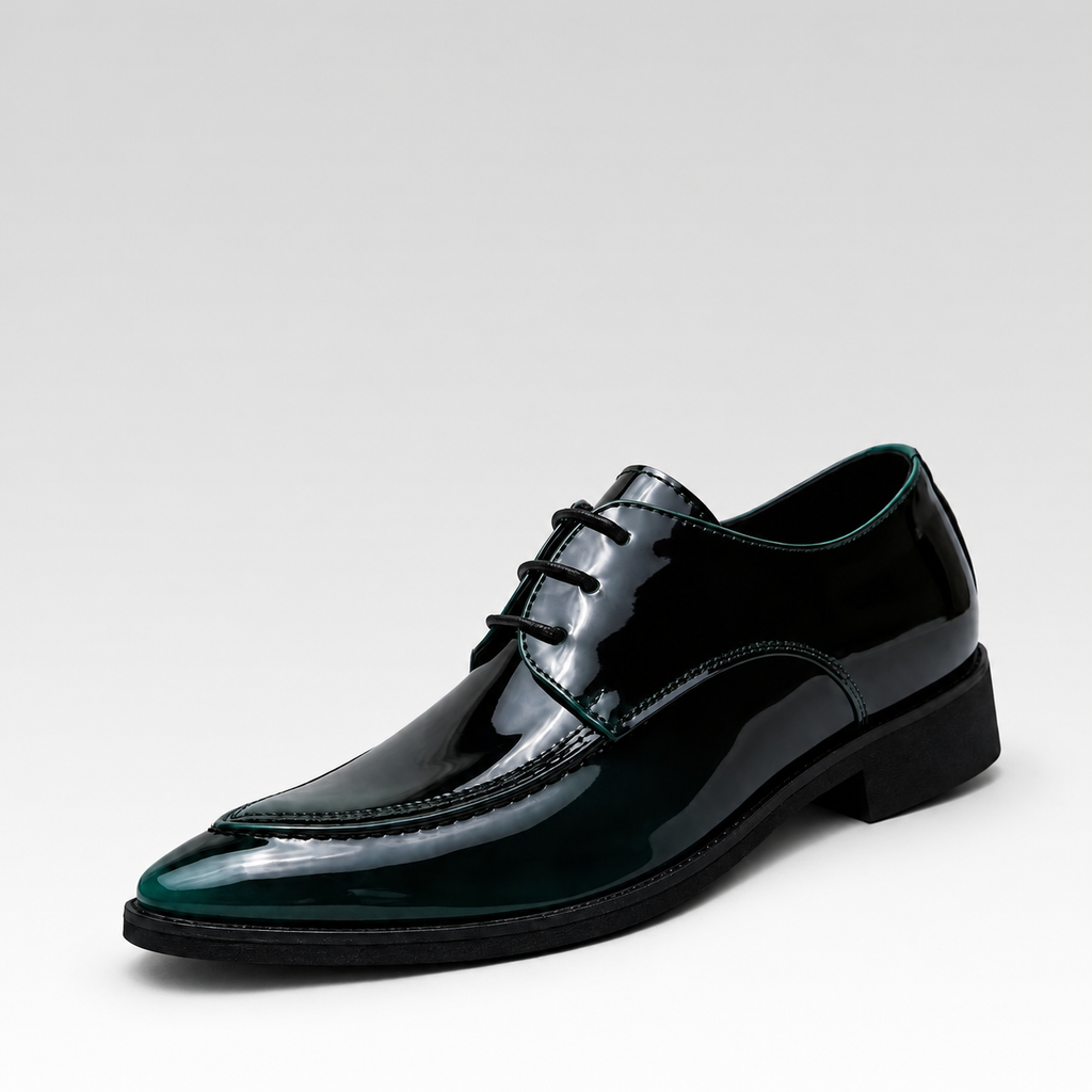 Sapato Derby Masculino - Puccini — fundo cinza Rivello