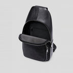 Shoulder Bag Masculina em Couro - Bari - foto 4