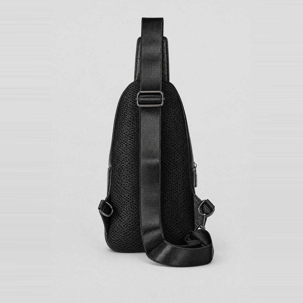 Shoulder Bag Masculina em Couro - Lecce - foto 2