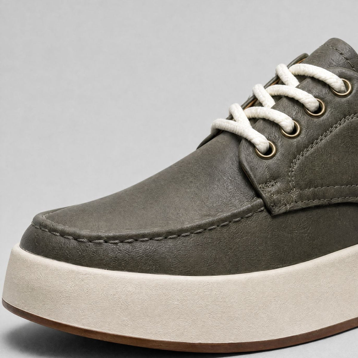 Tênis Casual Masculino de Couro - Modena - foto 2