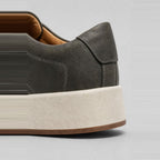 Tênis Casual Masculino de Couro - Modena - foto 3