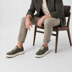 Tênis Casual Masculino de Couro - Modena - foto 5