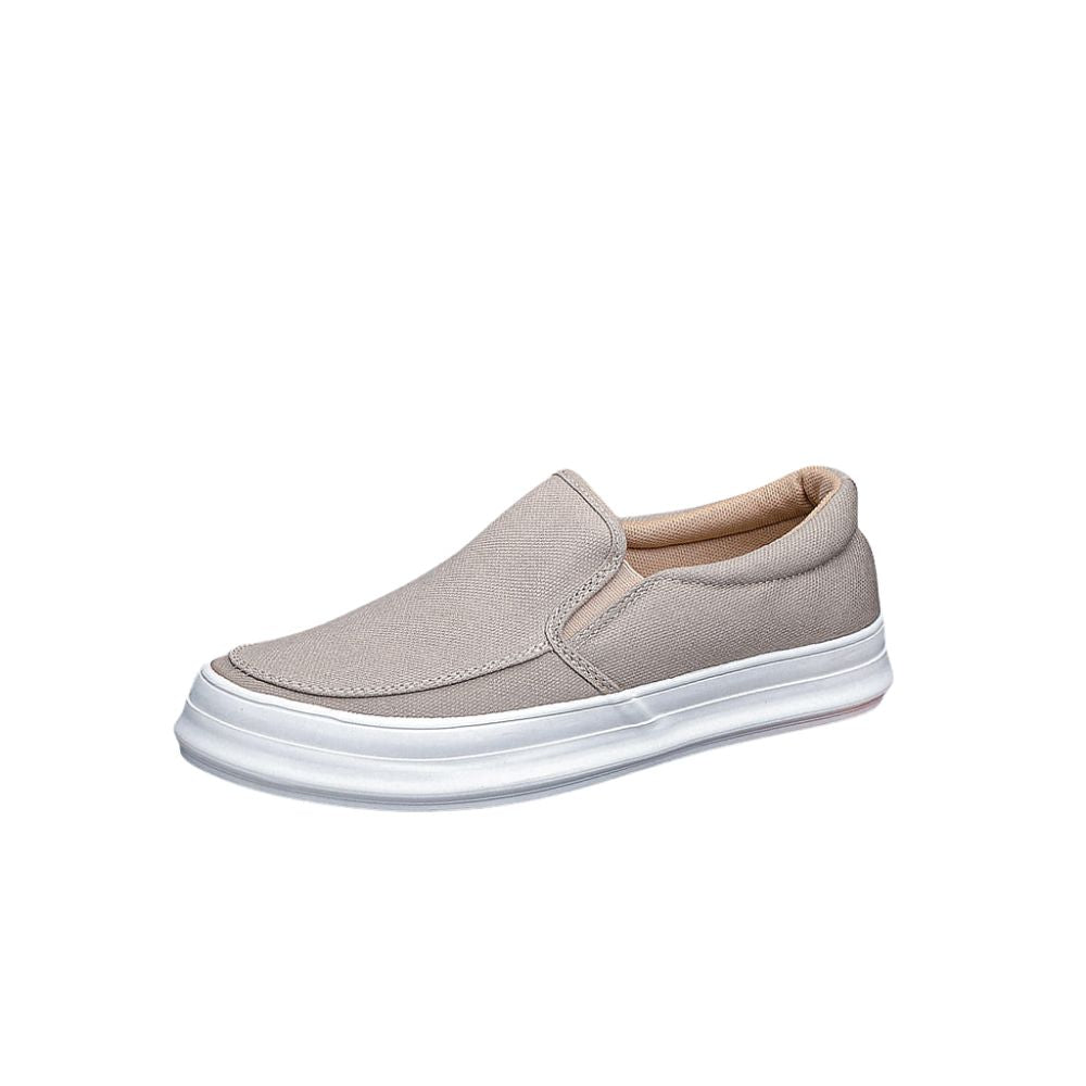 Tênis Slip-On Masculino - Marino - Bege Claro - foto 7