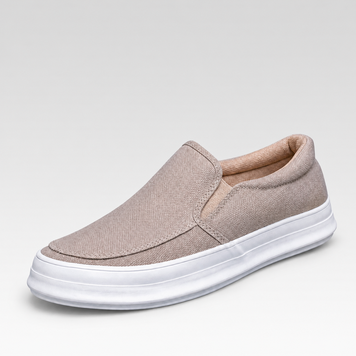 Tênis Slip-On Masculino - Marino — fundo cinza Rivello