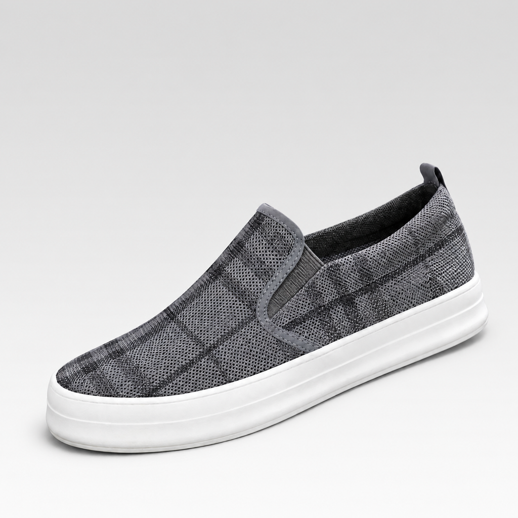 Tênis Slip-On Masculino - Viareggio — fundo cinza Rivello